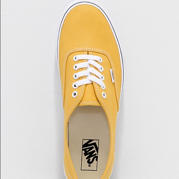 vans ochre yellow